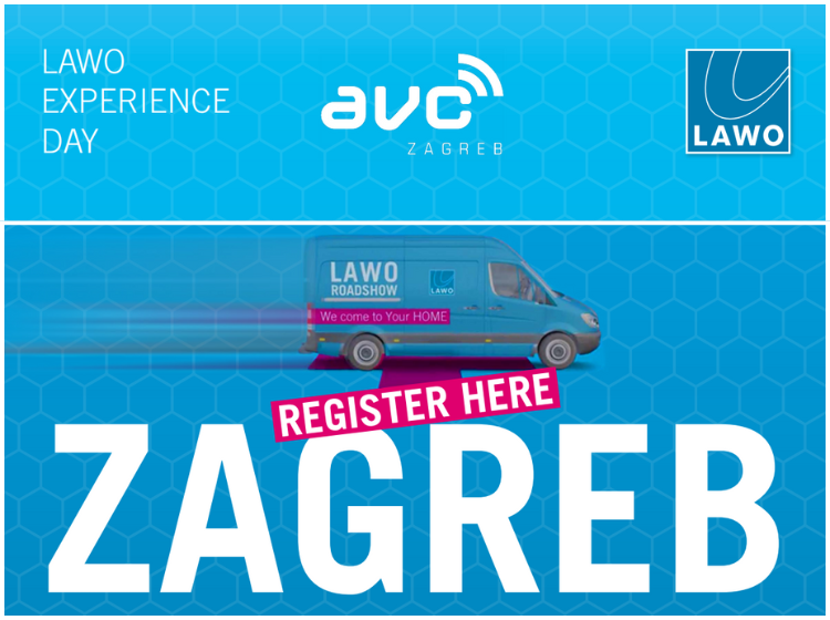 AVC Group News Lawo experience Zagreb May 21 2025