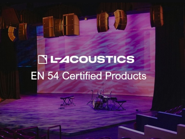 lacoustics pic en54certification