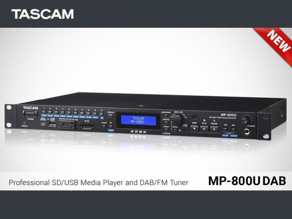 tascam pic mp800udab news