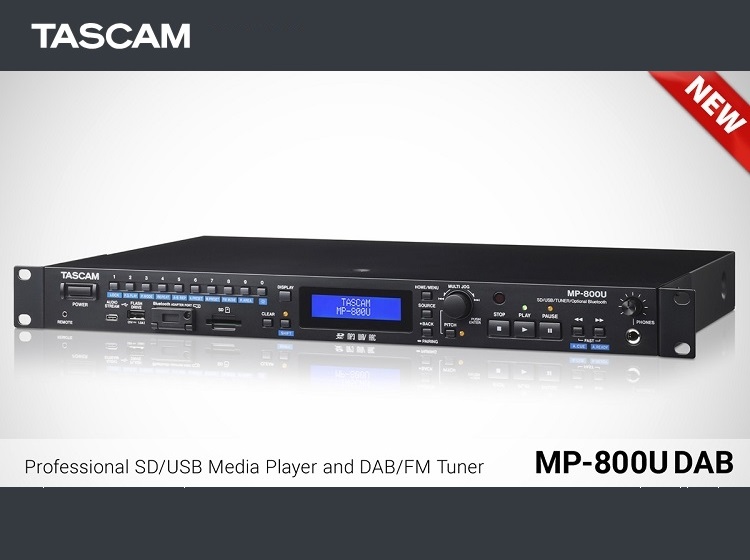 tascam pic mp800udab news