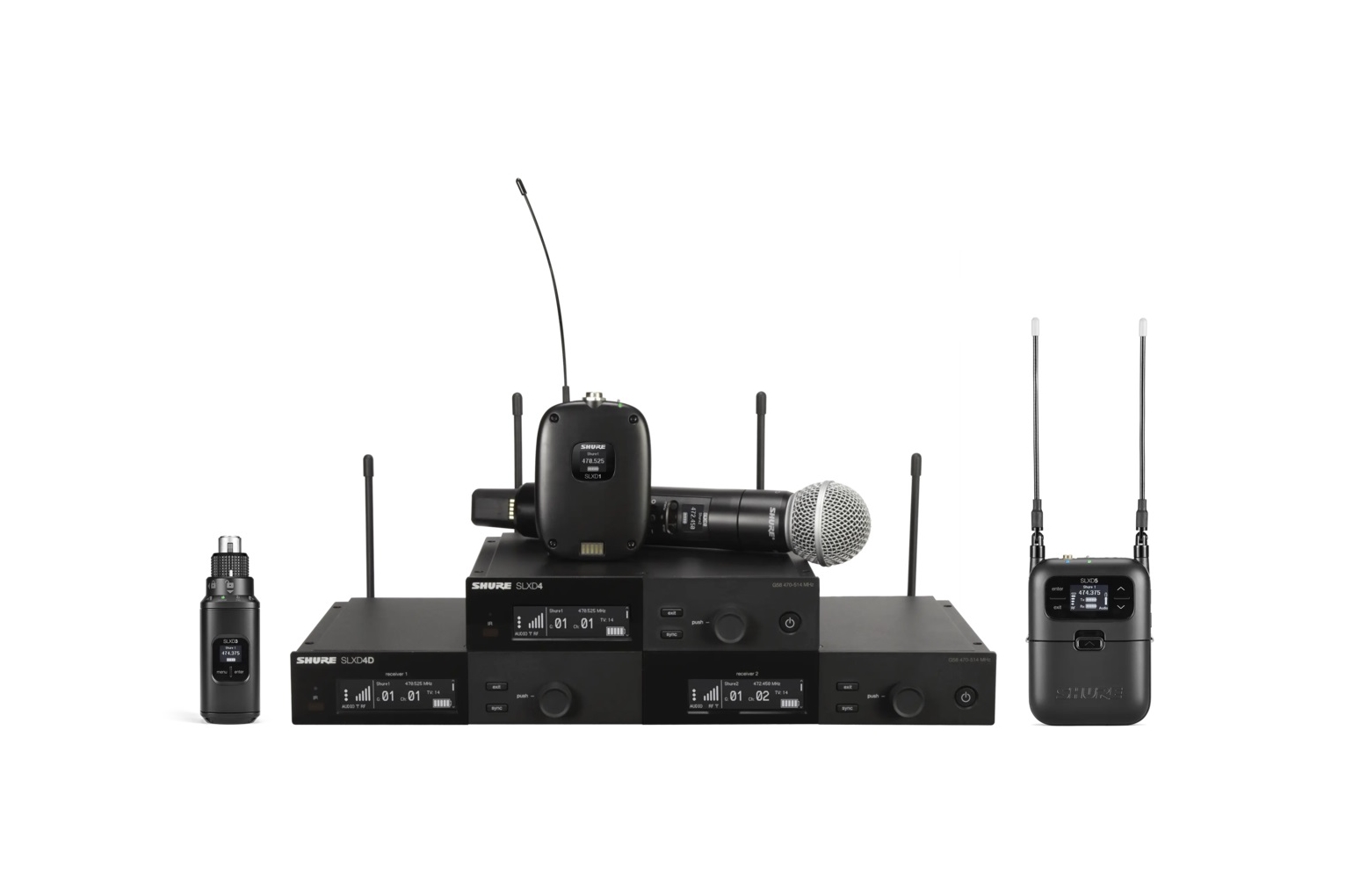 midnight Perth Blackborough Vagrant SHURE SLX-D Digital Wireless Microphone System | AVC Group