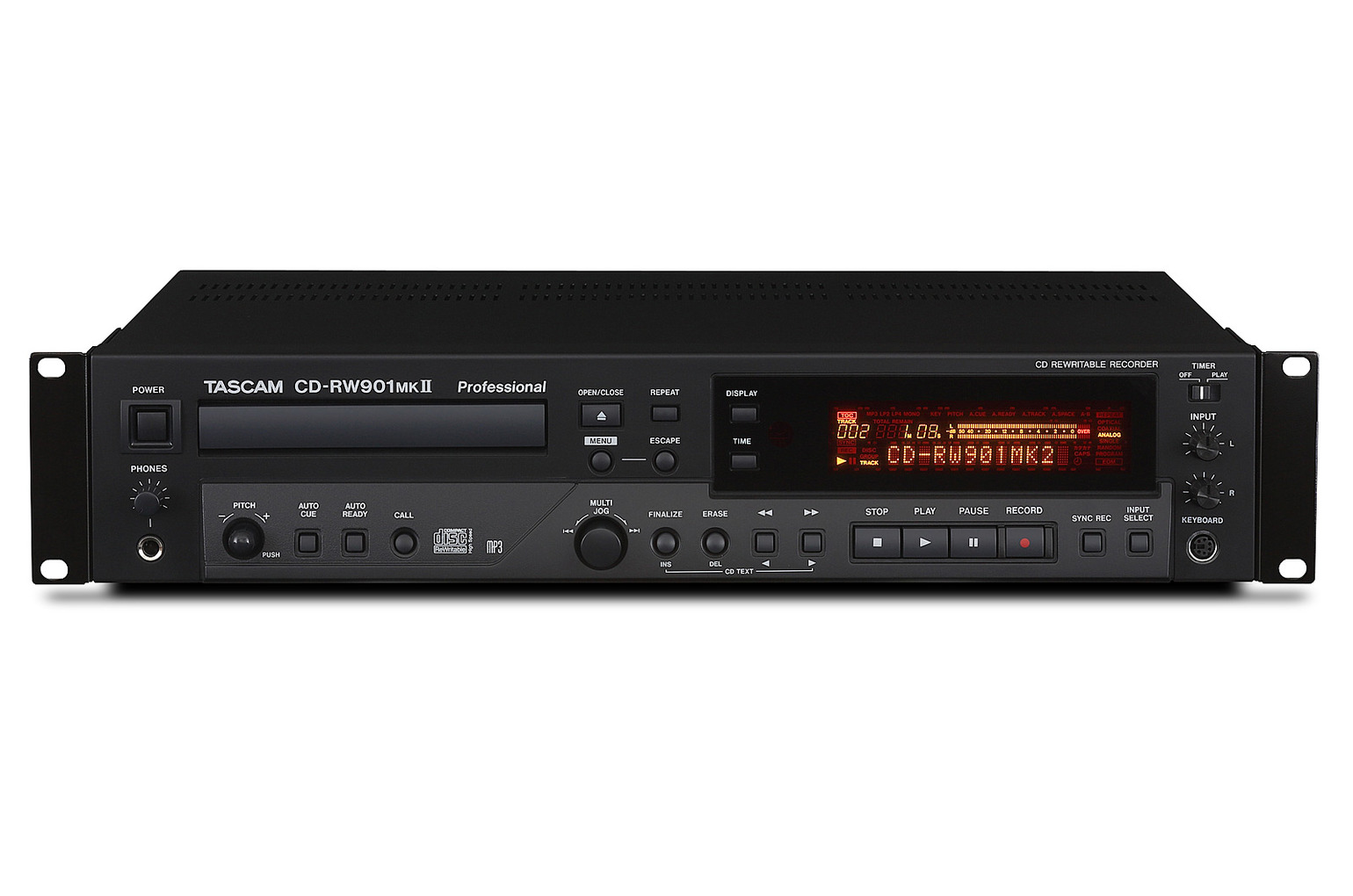 TASCAM CD-RW901MKII Professional Audio CD Recorder & AVC Group
