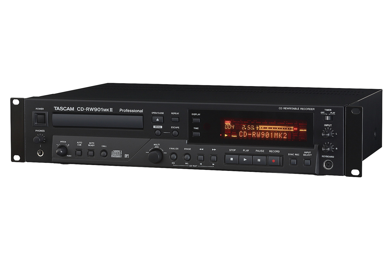 TASCAM CD-RW901MKII Professional Audio CD Recorder & AVC Group
