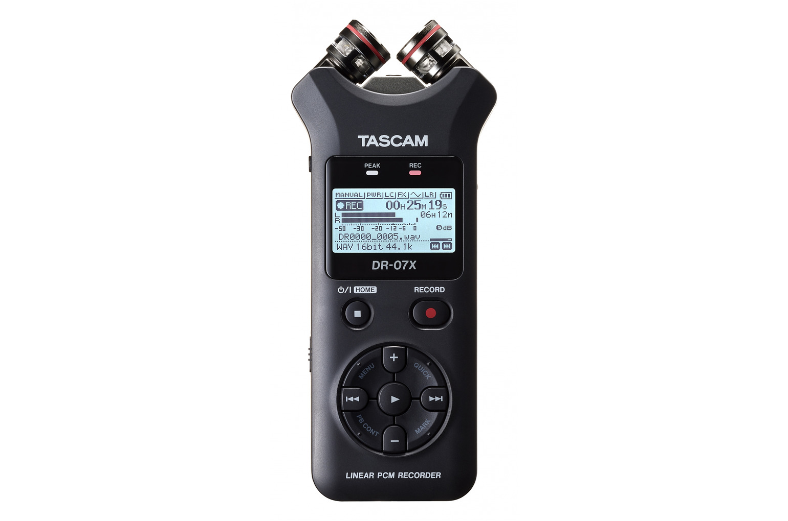 TASCAM DR-07X Stereo Handheld Audio Recorder and USB Audio Interface | AVC  Group