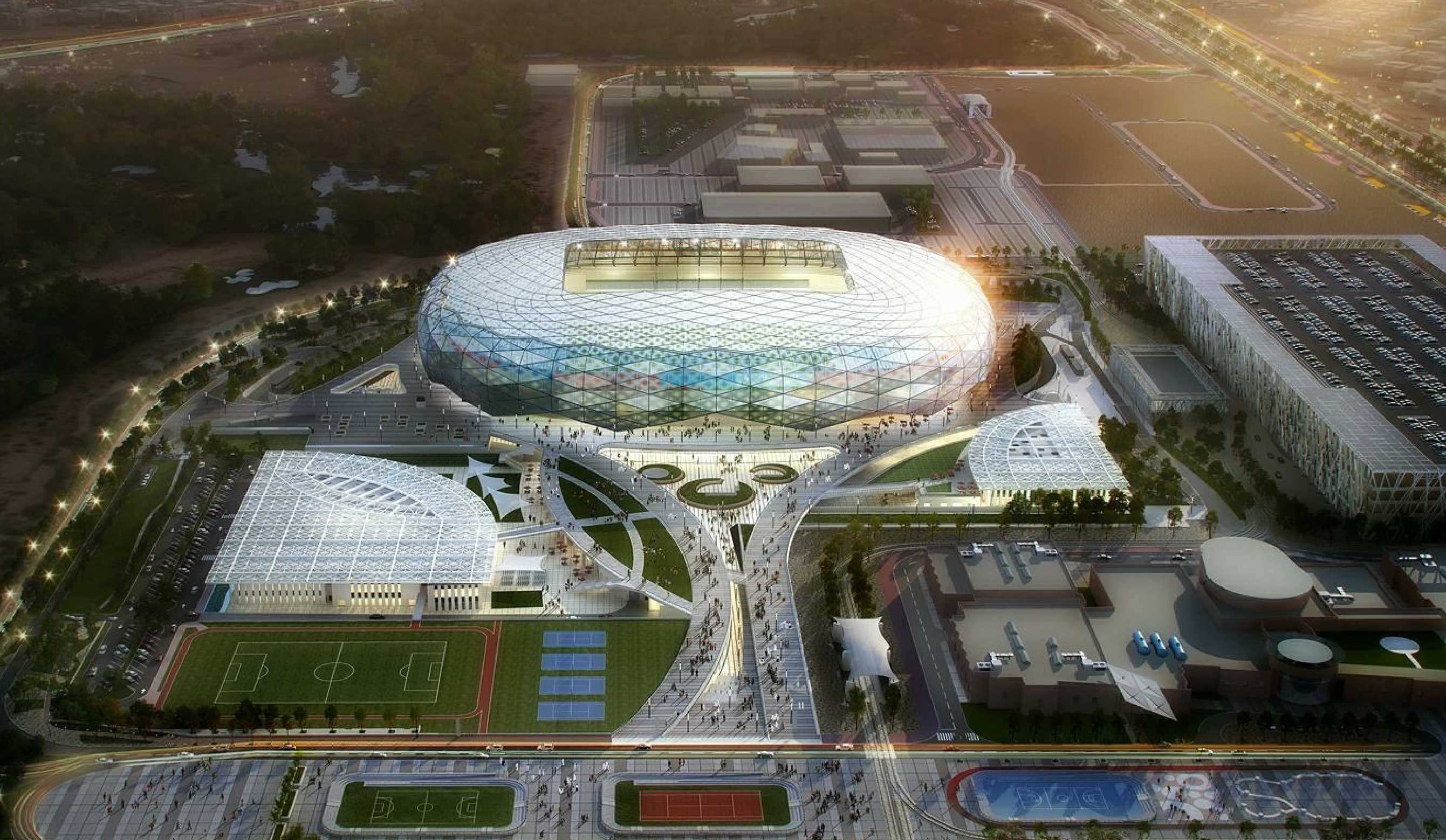 World stadiums. Стадион Эдьюкейшн Сити Катар. Стадионы ЧМ 2022 по футболу в Катаре. Стадион Education City в Катаре. Стадионы Катара ЧМ-2022 фото.